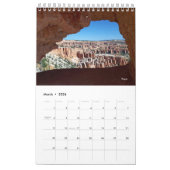 Calendrier des photos de l'America National Parks  (Mar 2026)