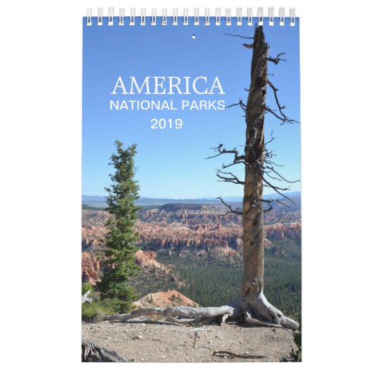 Calendrier des photos de l'America National Parks  (Protection)