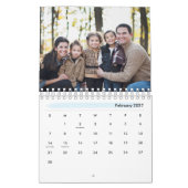 Calendrier des photos de lavage à l'eau (Feb 2027)