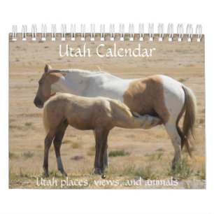 Calendrier des photos de l'Utah