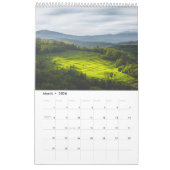 Calendrier des photos de paysage de nature intempo (Mar 2026)
