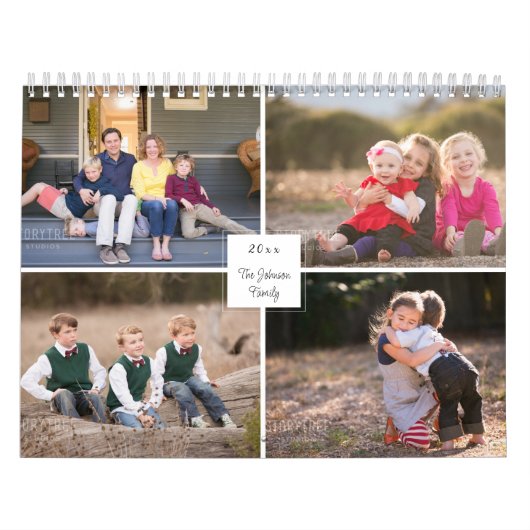 Calendrier des photos familiales (Protection)