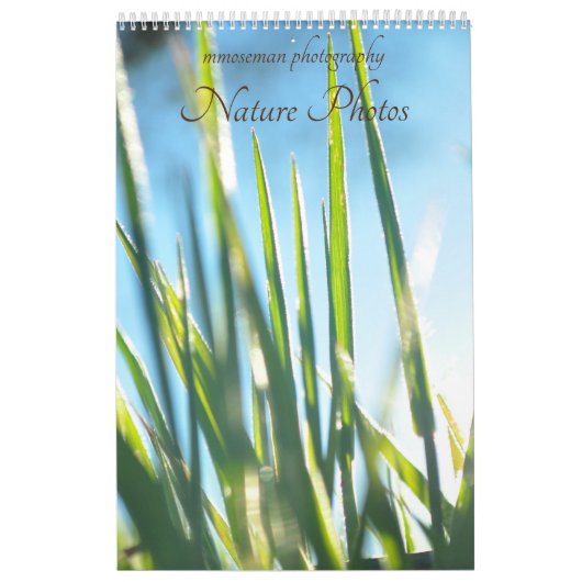 Calendrier des photos nature (Protection)