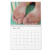 Calendrier des pieds "Atlanta Snow" (Mar 2027)