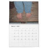 Calendrier des pieds bulles (Feb 2026)