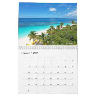 Calendrier des plages d'Anguilla 2027