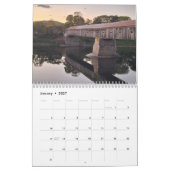 Calendrier des ponts couverts de Nouvelle-Angleter (Jan 2027)
