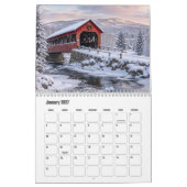 Calendrier des ponts couverts USA (Jan 2027)