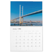 Calendrier des ponts majestueux 2021 Mur de maison (Jan 2026)