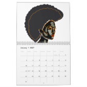 Calendrier des portraits de femmes afro-américaine (Jan 2027)