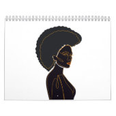 Calendrier des portraits de femmes afro-américaine (Protection)