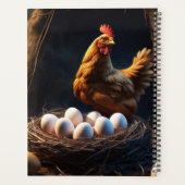 Calendrier des poulets (Dos)