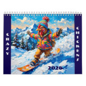 Calendrier des poulets fous 2026 (Protection)