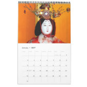 Calendrier des poupées japonaises (Jan 2027)