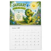 Calendrier des premières aventures de Rex (Jan 2027)