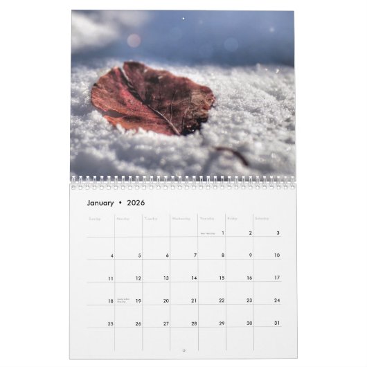 Calendrier des quatre villes (Jan 2026)