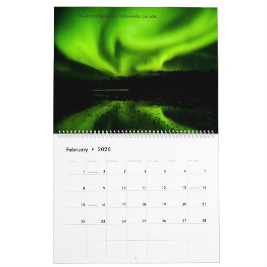 Calendrier des réflexions sur le paysage pour 2023 (Feb 2026)