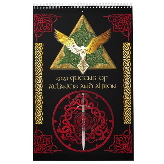 Calendrier des Reines d'Atlantis et d'Albion 2023 (Protection)