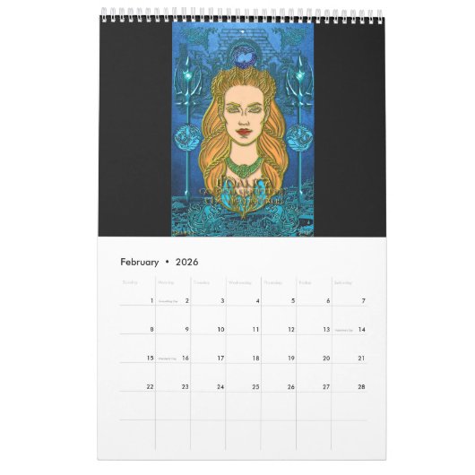 Calendrier des Reines d'Atlantis et d'Albion 2023 (Feb 2026)