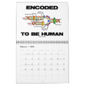 Calendrier des relevés ADN 20XX (Humour de réplica (Feb 2026)