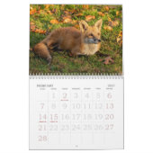 Calendrier des renards d'automne (Feb 2027)