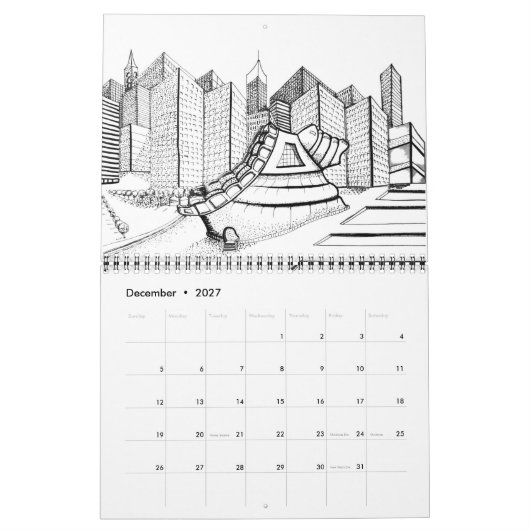 calendrier des rêves astronomiques 2019 (Dec 2027)