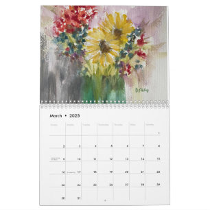 Calendrier des rêves fleurs sauvages 2025