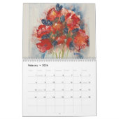 Calendrier des rêves fleurs sauvages 2025 (Feb 2026)
