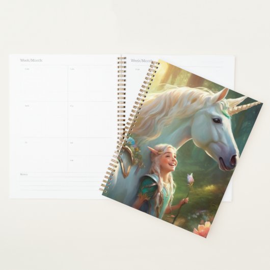 Calendrier des rires de la licorne (Devant avec enveloppe)