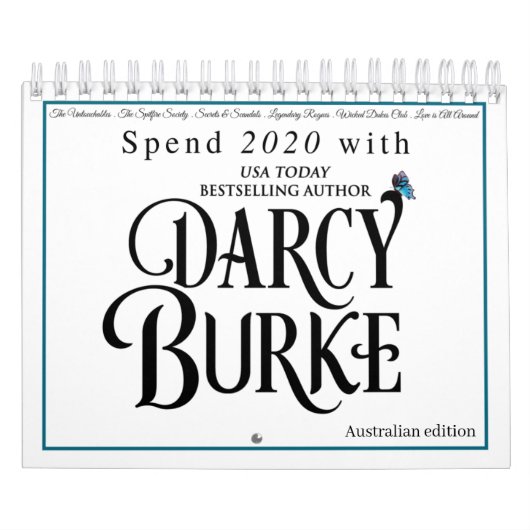 Calendrier des romans historiques de Darcy Burke 2 (Protection)