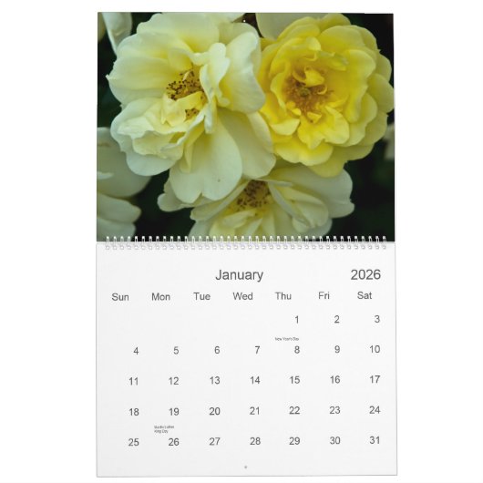Calendrier des roses 2009 (Jan 2026)