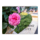 Calendrier des roses roses roses (Protection)