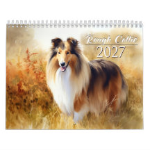 Calendrier des Rough Collies 2027