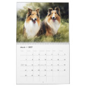 Calendrier des Rough Collies 2027 (Mar 2027)