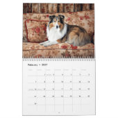 Calendrier des Rough Collies 2027 (Feb 2027)