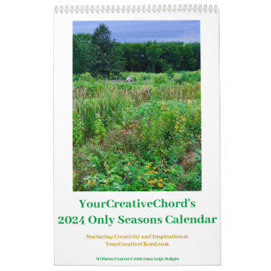 Calendrier des saisons 2024 de YourCreativeChord