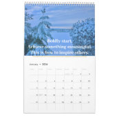 Calendrier des saisons YourCreativeChord 2024 (Jan 2026)