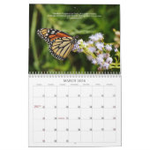 Calendrier des scènes de la nature et des versets  (Mar 2026)