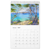 Calendrier des scènes de Maui (Jan 2027)