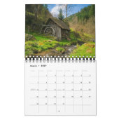 Calendrier des scènes de nature | Texte de l'année (Mar 2027)