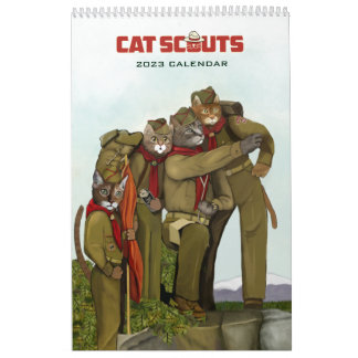 Calendrier des Scouts Chat 2023