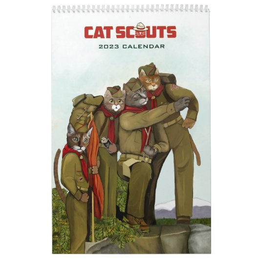 Calendrier des Scouts Chat 2023 (Protection)