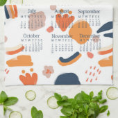 Calendrier des serviettes de thé 2020 | Décor de c (Plié)