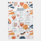 Calendrier des serviettes de thé 2020 | Décor de c (Vertical)