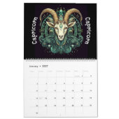 Calendrier des Signes du Zodiaque (Jan 2027)