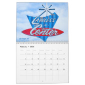 Calendrier des signes vintages de toute l'Amérique (Feb 2026)