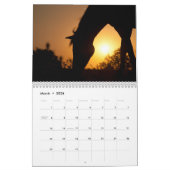 Calendrier des silhouettes de cheval (Mar 2026)