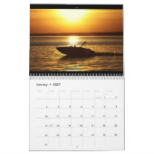 Calendrier des silhouettes de Sylvan Beach (Jan 2027)