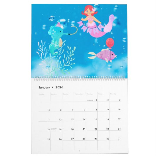 Calendrier des sirènes différentes (Jan 2026)