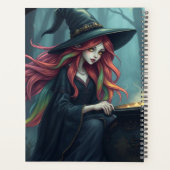 Calendrier des sorcières d'Halloween (Dos)